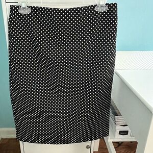 Cute polka dot pencil skirt